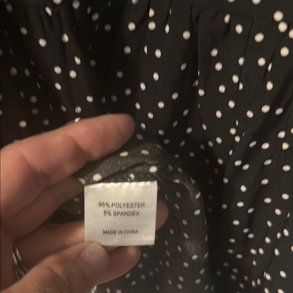 Chic Soul Black and White Blouse - Picture 6 of 6